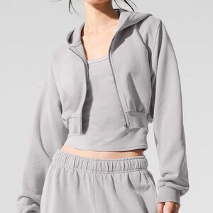 Washed Breakaway Zip Up Hoodie NEW w/ tags